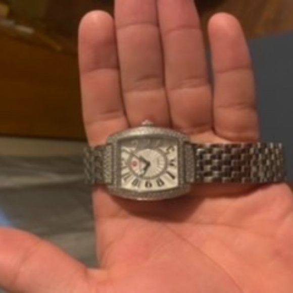 Michele urban mini diamond watch main image 6